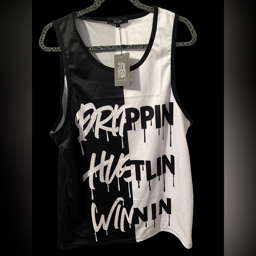 (NWT) Drippin, Hustlin, Winnin Tank Top
